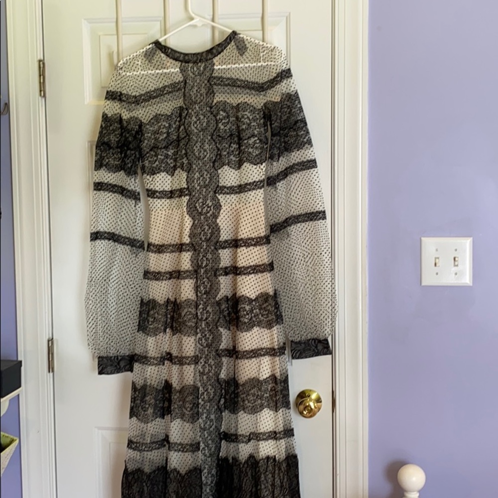 Sachin & Babi Noir Gown